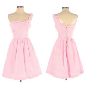 NWT Lilly Pulitzer Pink Pinstriped Dress Size 0